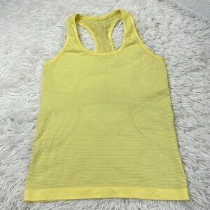 Lululemon Swiftly Tech Tank Yellow